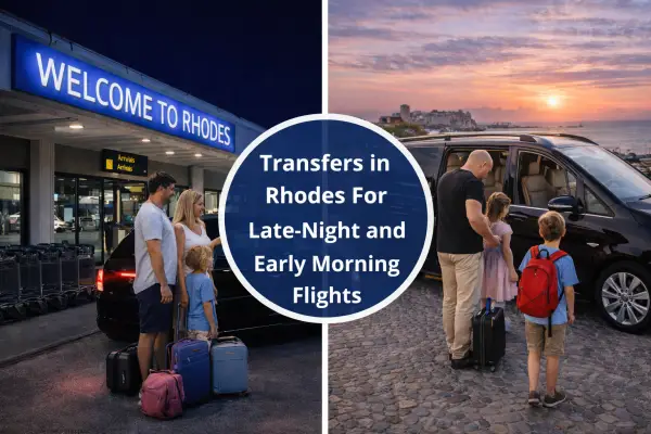 Transfers in Rhodes for Late Night and Early Morning Flights